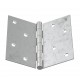 GALVANIZED FLAT STEEL HINGE 80x80 ITALY